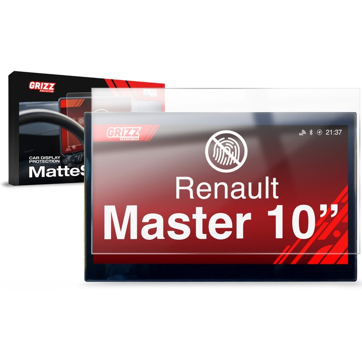 Folie de protectie mata, Grizzprotector - Cardisplay Matte Pentru Renault Master