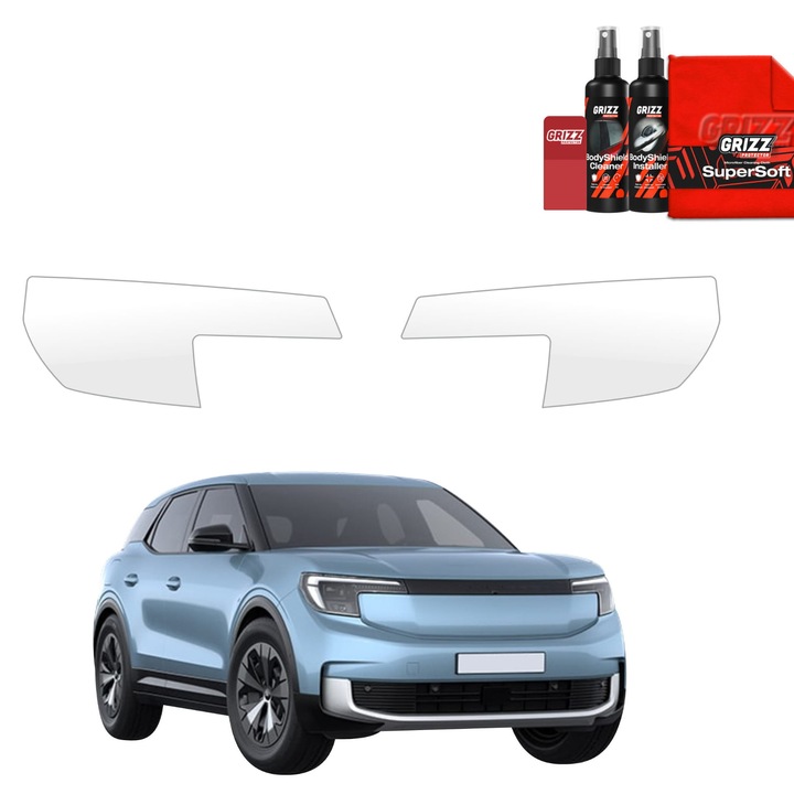 Folie de protectie pentru faruri, Grizzprotector - Bodyshield Pentru Ford Explorer Ev