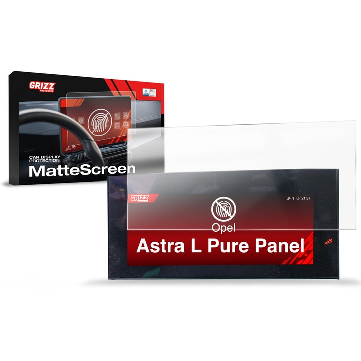Folie de protectie mata, Grizzprotector - Cardisplay Matte Pentru Opel Astra L Pure Panel