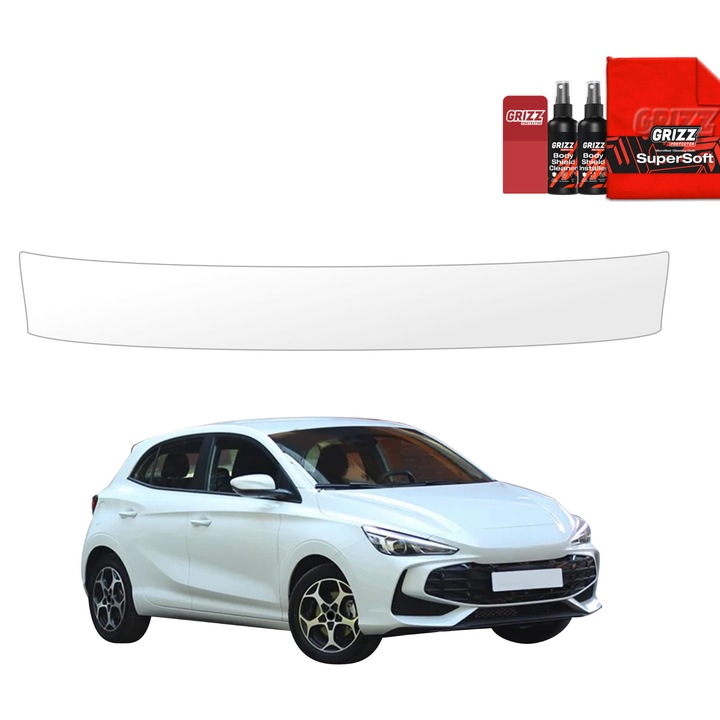 Folie de protectie pentru pragul portbagajului, Grizzprotector - Bodyshield Pentru Mg 3