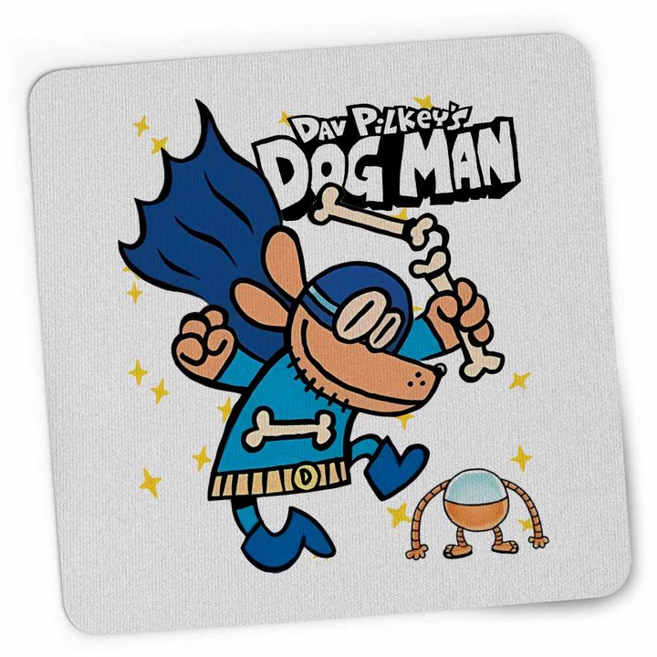 Mousepad Captain Underpants Dog Man Cat Kid Capitanul Chilot Ninja, 21x19cm
