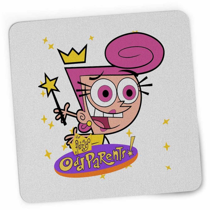 Mousepad Fairly Odd Parents Wanda Venus Nasii mei Vrajitori, 21x19cm