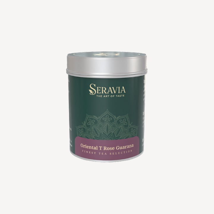 Ceai Premium Seravia Oriental T Rose Guarana, mix, portocale, trandafir, 60g