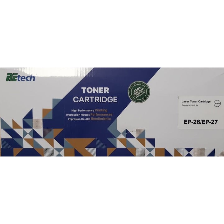 Toner cartus imprimanta pentru HP CF-540X negru, 3200 pagini, CF540X / Canon CRG054H, compatibil cu Color LaserJet Pro M254nw M280nw M281fw