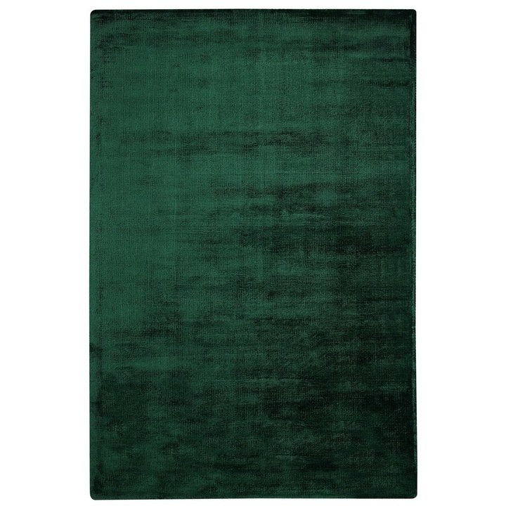 Covor din viscoza verde inchis 140 x 200 cm Gesi ii