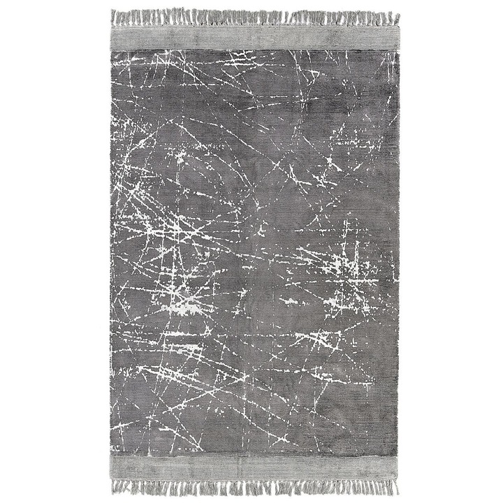 Covor din viscoza gri 160 x 230 cm Hanli