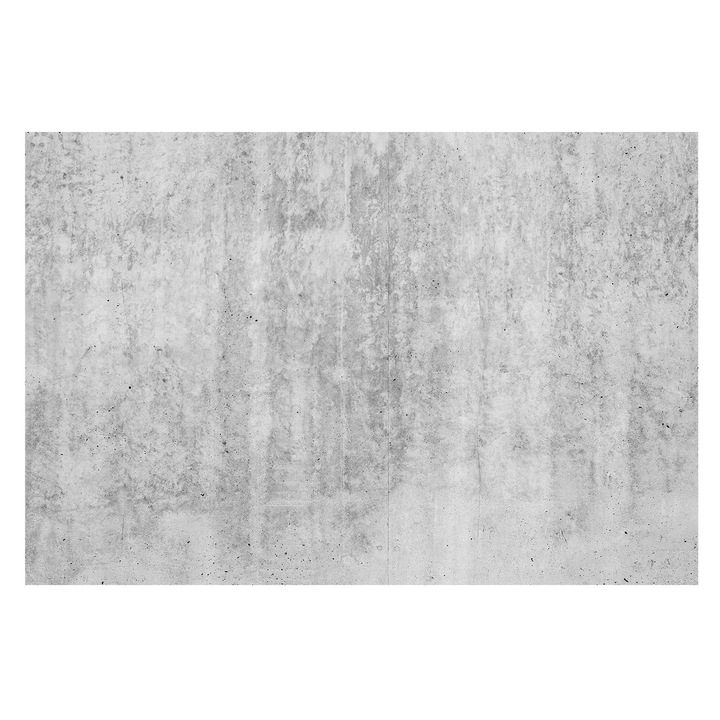Tapet de Perete, Tulup, Zid de beton, Gri, 104 x 70 cm, Premium, Design Modern, 010100060020000030572