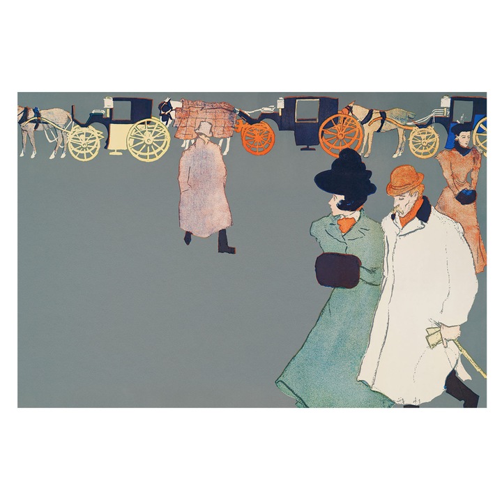 Tapet Pe Vinil De Perete, Tulup, Costume de antrenor, Gri, 104 x 70 cm, Decorativ, Pentru Uz Intern, 010100060020000031571