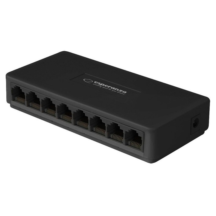 Switch Ethernet Esperanza ENS102 Draco 8-Port 8x10/100Mbit, 283053