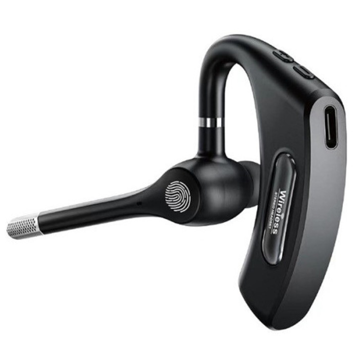 Casti Wireless Ahmed TUNE E6S, Bluetooth, rezistente la apa, design ergonomic