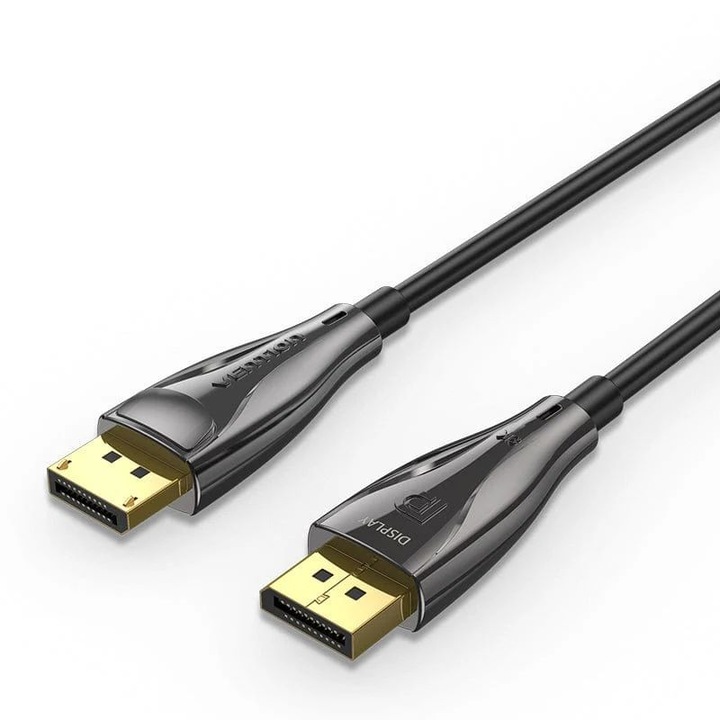 Cablu Displayport/M la Displayport/M Vention 1,5m, Ultra HD 8K, Negru