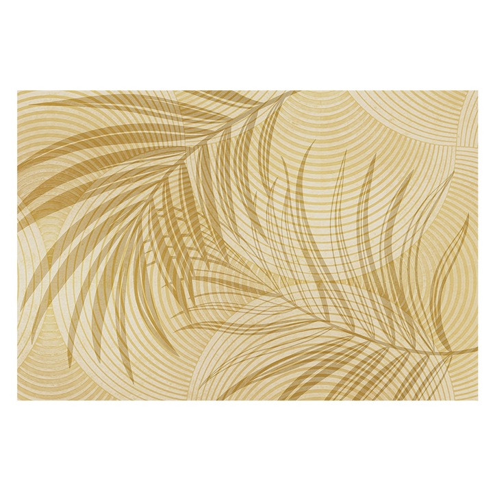 Tapéta Falra, Tulup, Trópusi elegancia, Bézs, 104 x 70 cm, Nem Szőtt, Könnyen Felszerelhető, 010100060020000284912