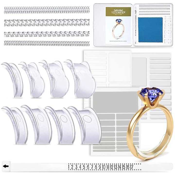 Set 69 Regulatoare Dimensiune Inel, PIXEL, Invizibile, Confortabile
