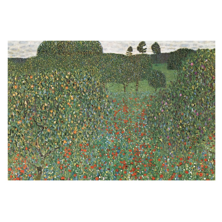 Dekor Tapéta, Tulup, Virágos rét, Zöld, 104 x 70 cm, Nem Szőtt, Erős Ragasztó, 010100060020000285569