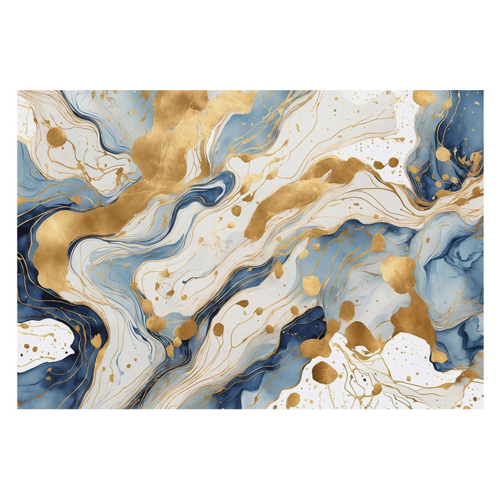 Tapéta Falra, Tulup, Absztrakt elegancia, Fehér, 152 x 104 cm, Vlies, Klasszikus, 010100060030000282549