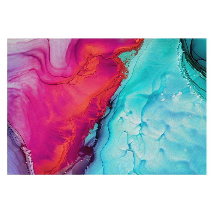 Tapet de Perete, Tulup, Val colorat, Violet, 152 x 104 cm, Pentru Dormitor, Adeziv Puternic, 010100060030000282566