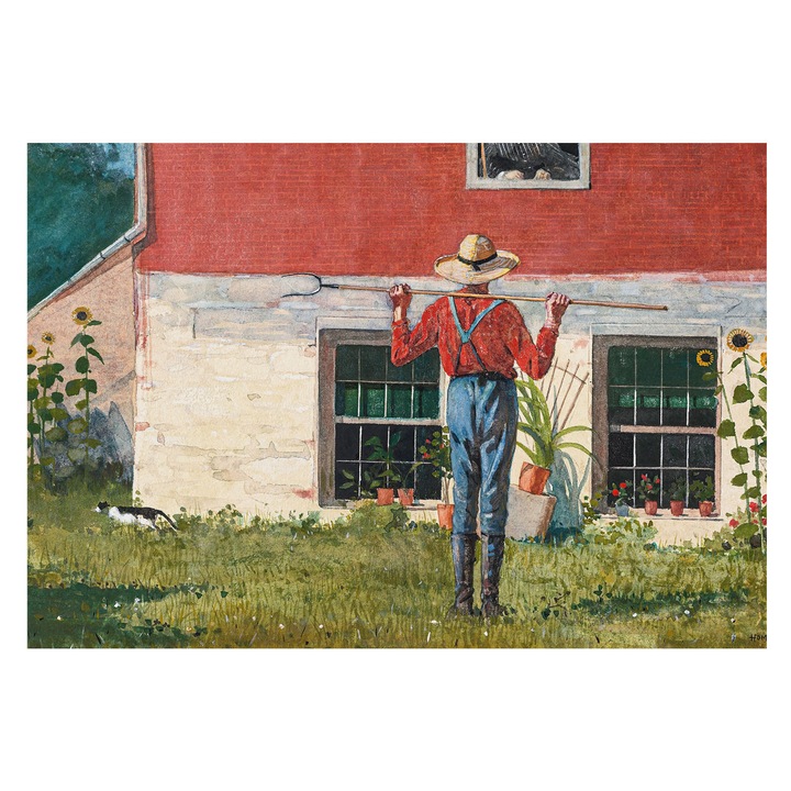 Fotótapéta Falra, Tulup, Falusi jelenet, Szürke, 152 x 104 cm, Nem Szőtt, Modern Belsőépítészeti Dekoráció, 010100060030000285655