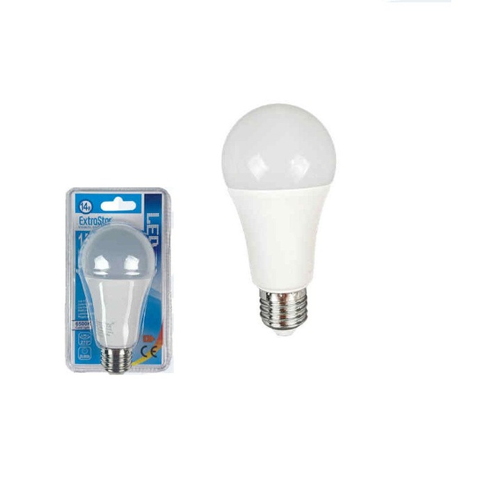 Bec LED economic E27, dimensiuni variate de la 4W (34W) la 24W (160W) - 1 bucată - 14 W