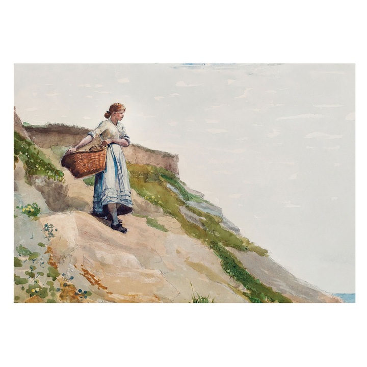 Rola Tapet Vlies De Perete, Tulup, Peisaj feminin, Alb, 208 x 146 cm, Pentru Birou, Adeziv Puternic, 010100060040000285587