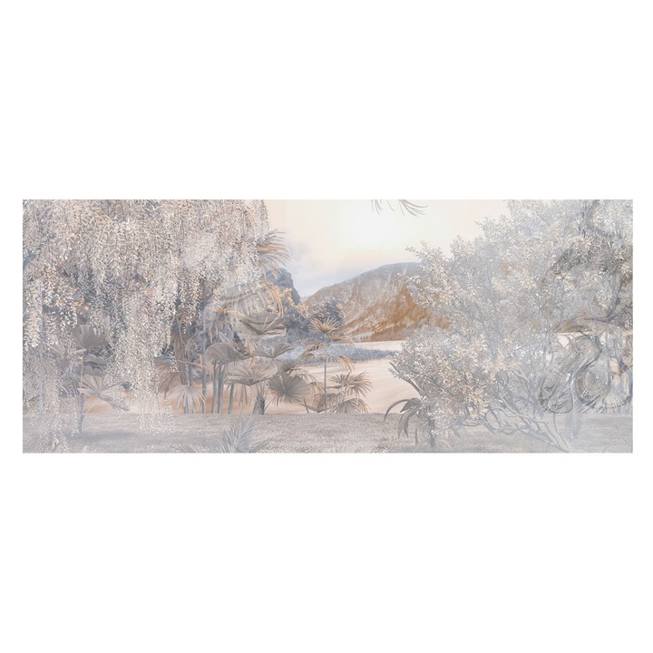 Fotótapéta Falra, Tulup, A finomság természete, Fehér, 250 x 104 cm, Vlies, Élénk Színek, 010100060050000282732