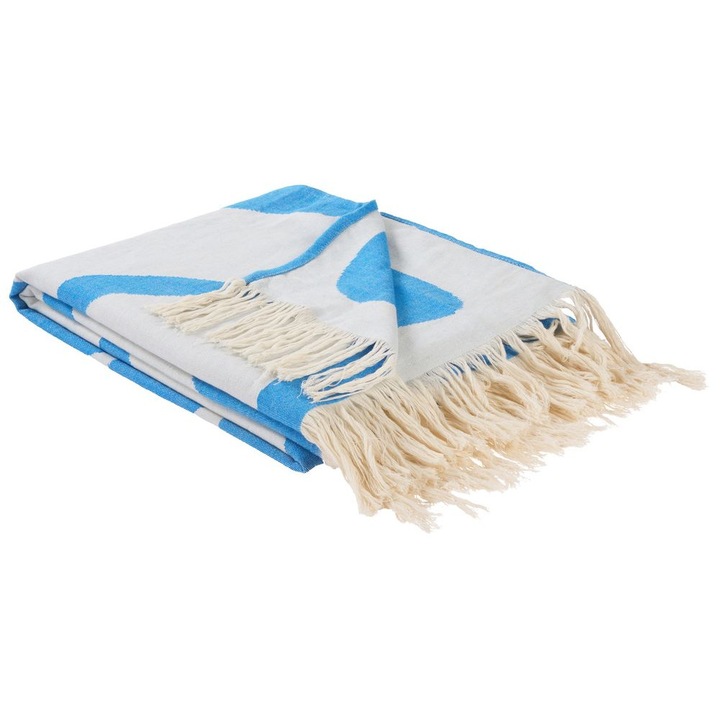 Patura Kihun 130 x 170 cm Albastru