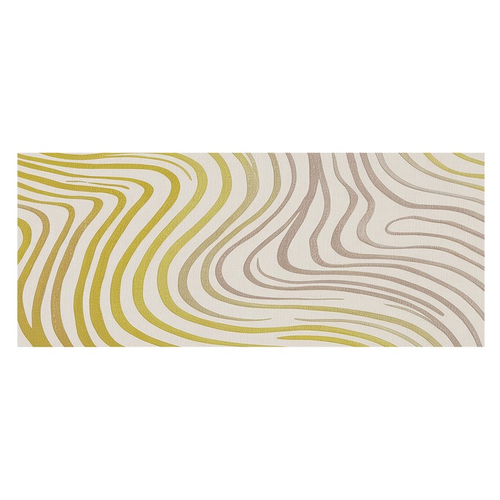 Fototapet Tulup, Elegant, Galben, 250x104cm, Lavabil, pentru Living