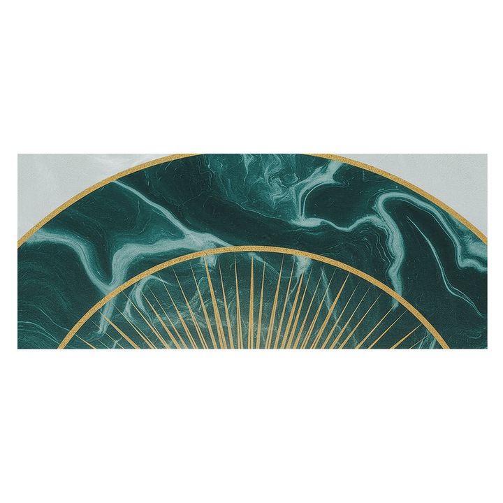 Tapet clasic, Tulup, Marmură elegantă, Gri, 250x104 cm, Set adeziv inclus