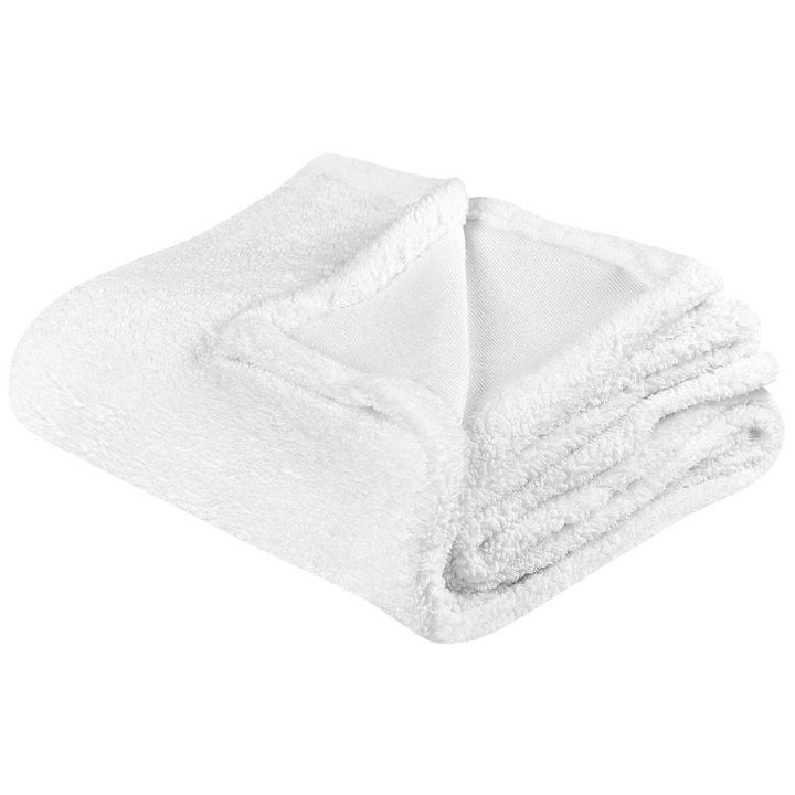 Patura Mirge 125 x 150 cm Alb