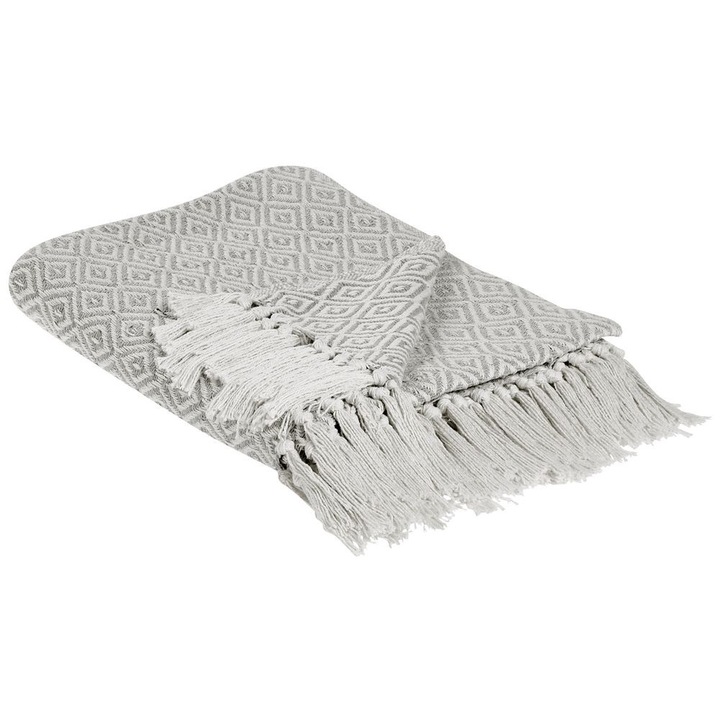 Patura Mityal Bumbac 125 x 150 cm Taupe