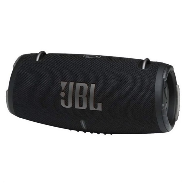 Jbl xtreme 3 bluetooth hordozható hangszóró, v5.1, 10000mah belső akku, 100w, ip67 vízálló, fekete