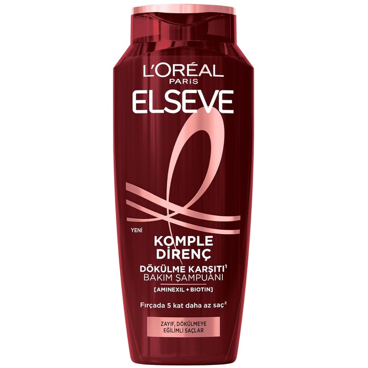 Sampon L'Oreal Paris Elseve Full Resist, 300ml, pentru par slab, fragil, intarire si rezilienta