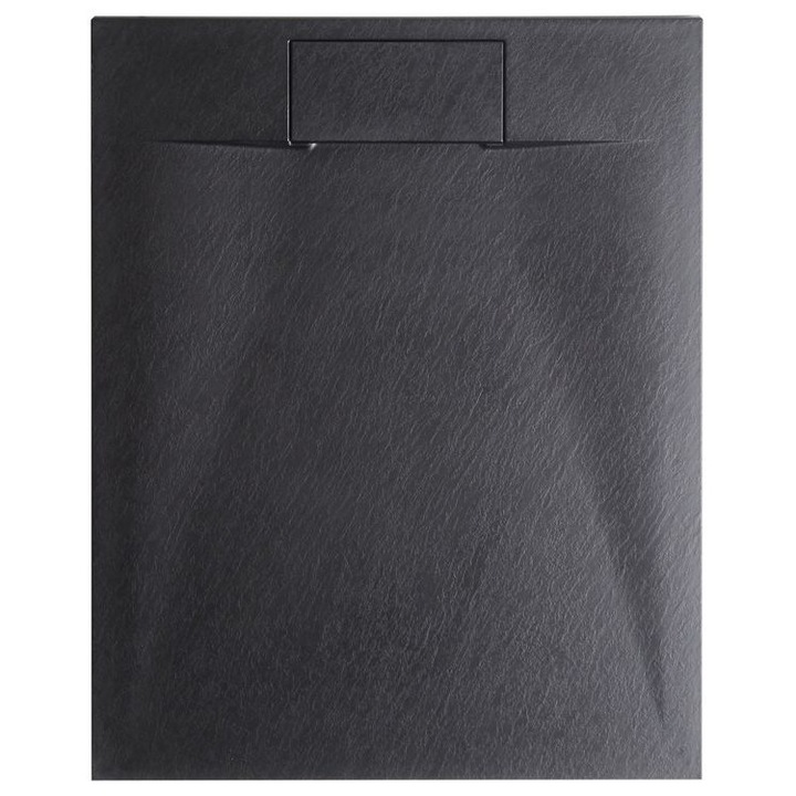 Cadita de dus Azzurro 80 x 120 x 3 cm Negru