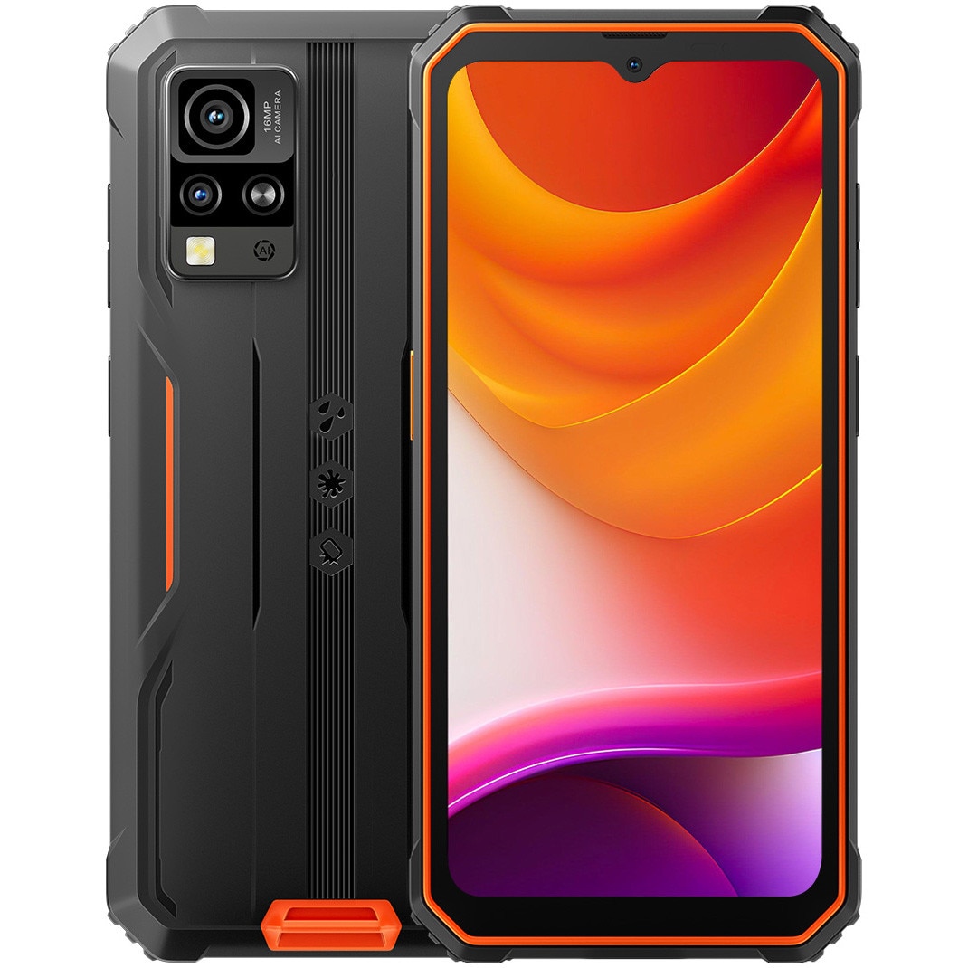 Telefon mobil Blackview Rugged BV 4800 SE, 64GB, 4GB RAM, Orange