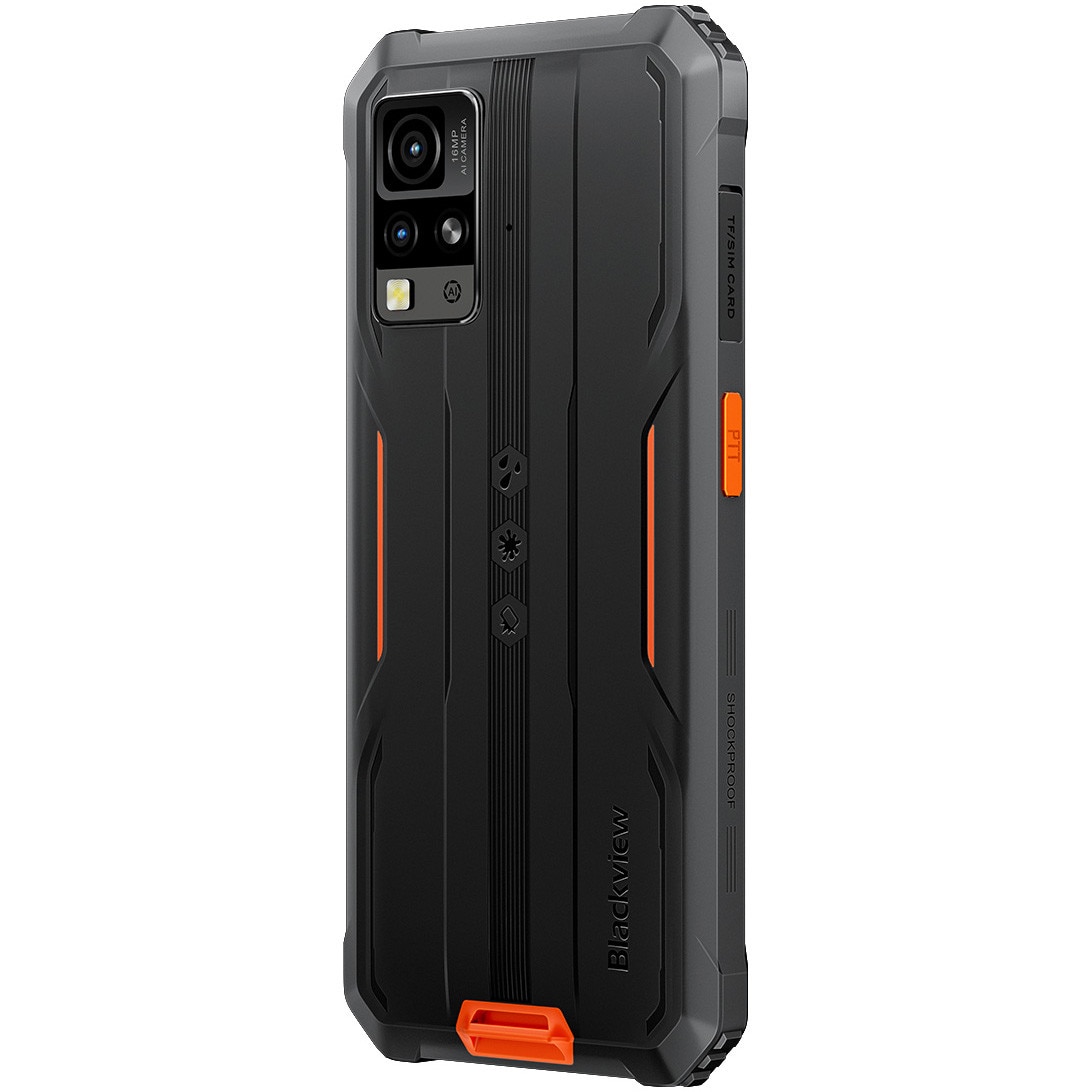 Telefon mobil Blackview Rugged BV 4800 SE, 64GB, 4GB RAM, Orange