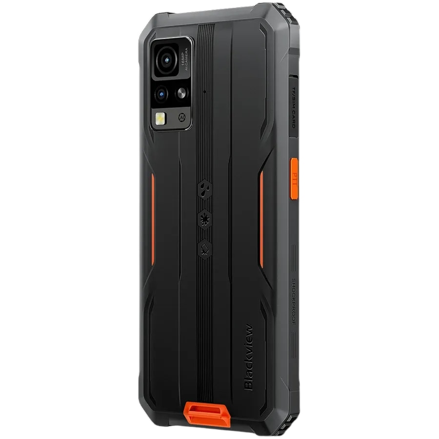 Telefon mobil Blackview Rugged BV 4800 Pro, 128GB, 4GB RAM, Orange