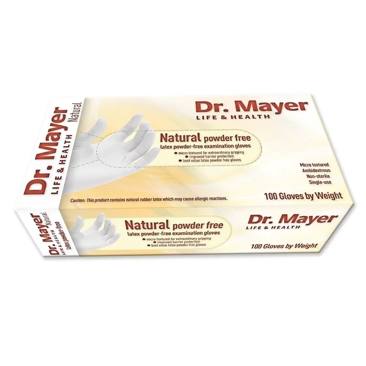 Manusi examinare Dr.Mayer latex nepudrate marimea M