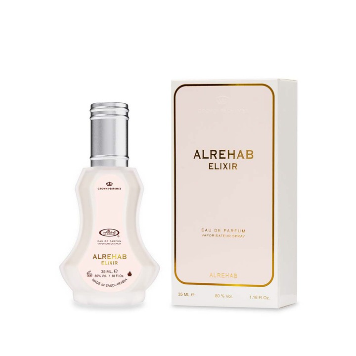 Парфюм Арабеск AlRehab Elixir, 35 мл, плодови нотки, ванилия, роза