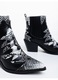Botine dama negre din piele ecologica Mychal, Negru