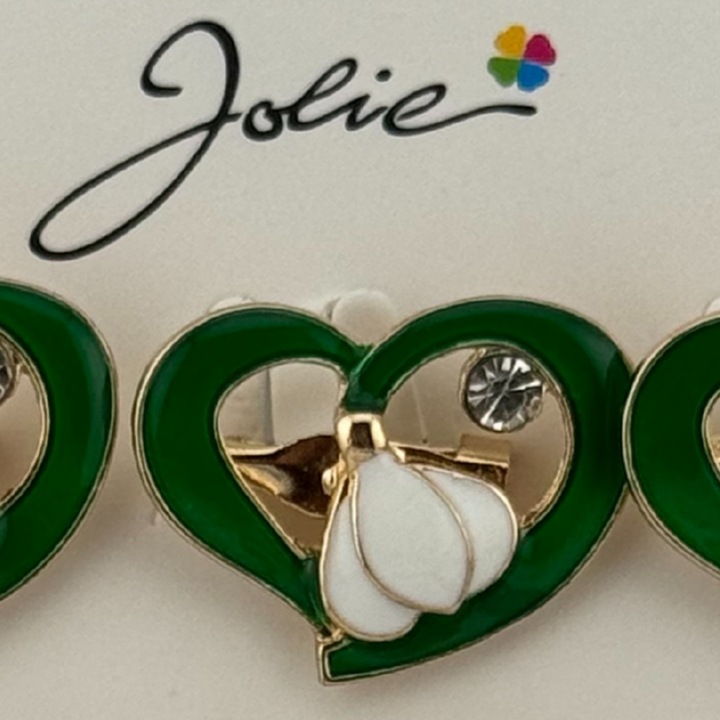 Set 12 Brose Martisor Primavara, Jolie, Model Ghiocel in Inima