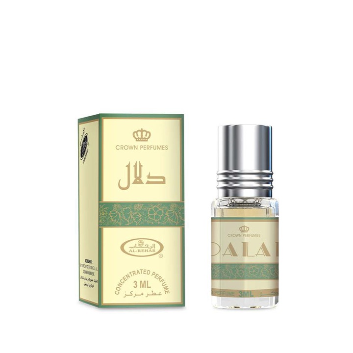 Al-Rehab parfümolaj, Dalal, 3 ml, karamell, virágos