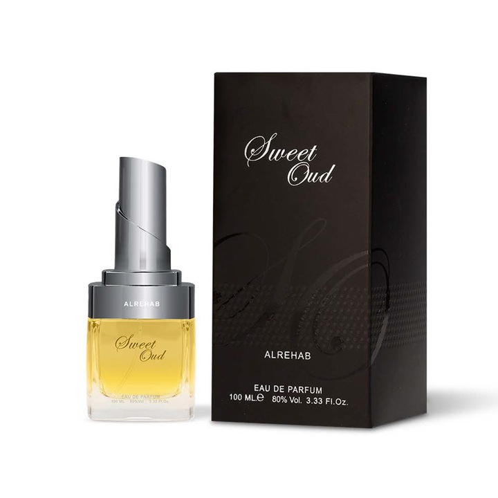 Unisex parfümvíz, Al-Rehab, SWEET OUD, 100 ml, virágos jegyek, vanília