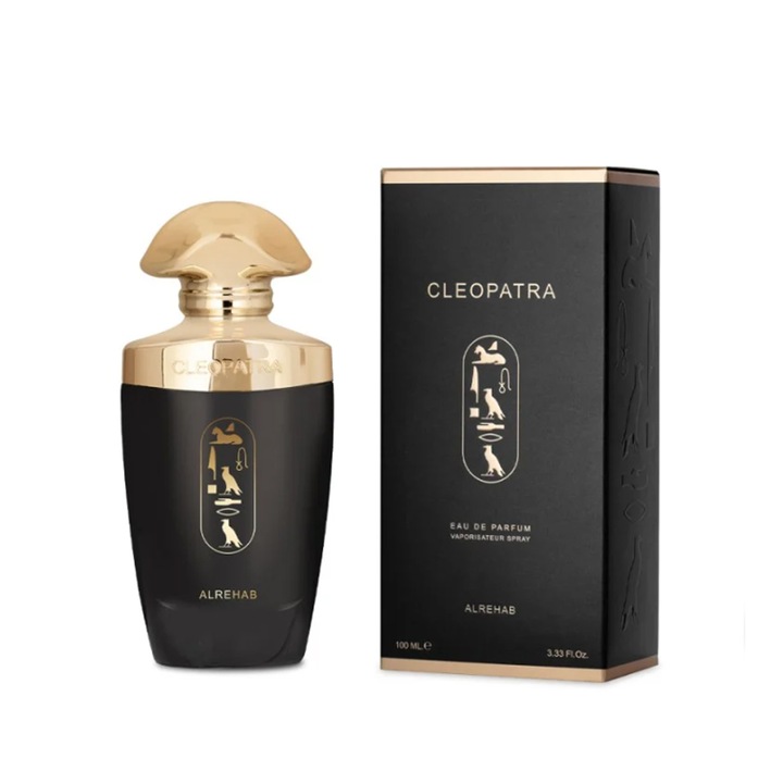 Apa de parfum, Al-Rehab, CLEOPATRA, 100 ml, note citrice, vanilie