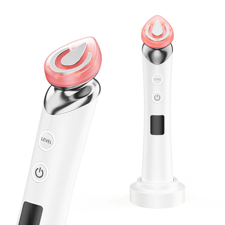 Aparat multifunctional Age R Booster Pro Cristalis Sale, tratament facial, lifting, terapia LED, pentru fata si gat, absortie seruri