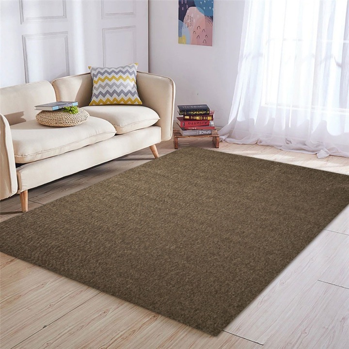 Set Covoare Homeone Carat 150x200cm, kaki, 7mm, 2 buc