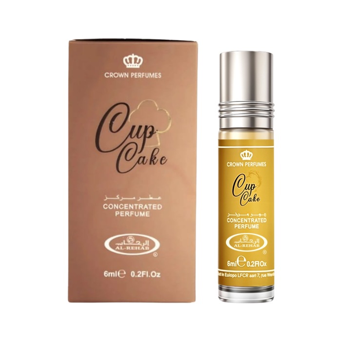 Al-rehab parfümolaj, Cupcake, 6 ml, citrusos és vaníliás jegyek, ámbra