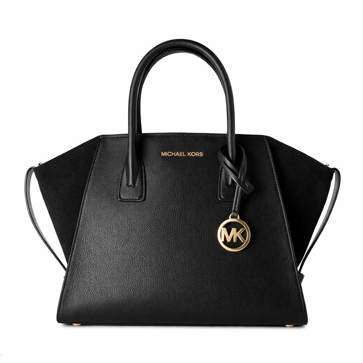 Geanta dama Michael Kors, model 35F4G4VS3LBLA, 32x27x13cm, neagra