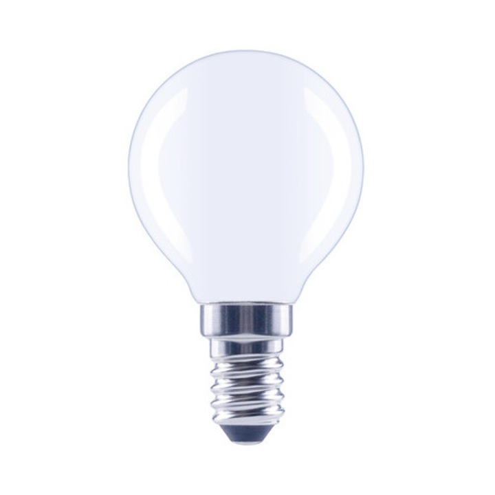 Променлива LED крушка Flair E14, 2,2W, 250 лумена, матов глобус G45, топла светлина