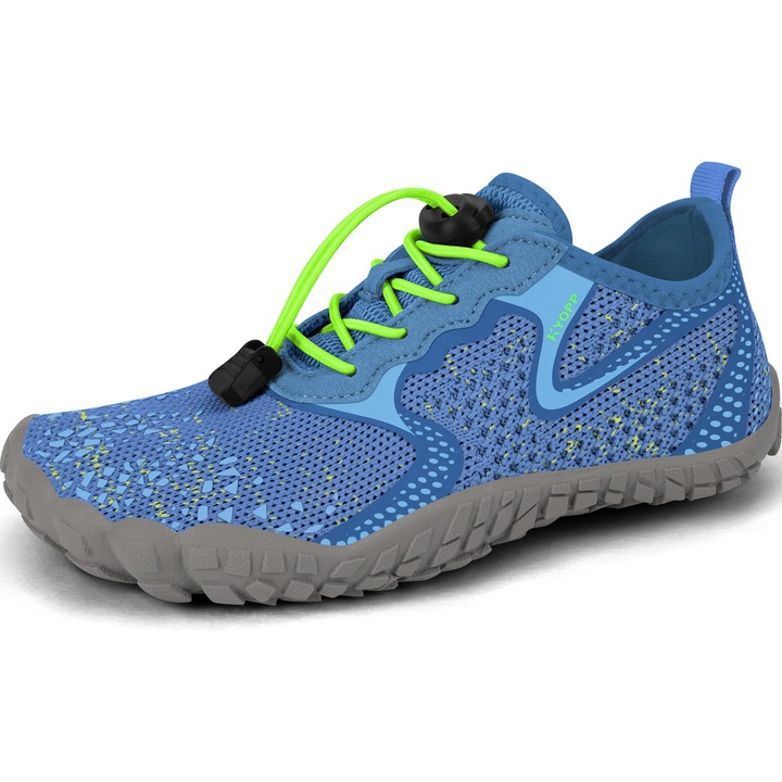 Pantofi copii Kyopp, respirabili, antialunecare, albastru, 26 EU