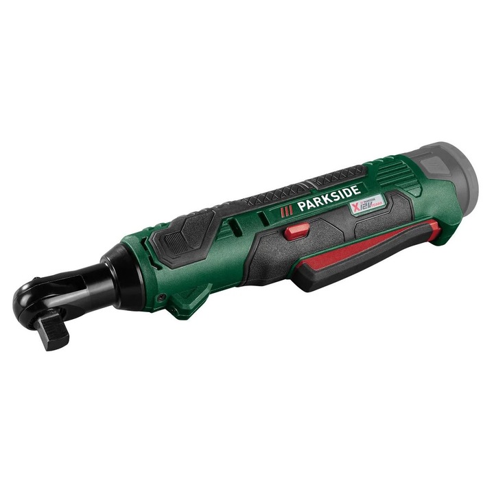 Parkside PAR 12 B1 Akkus Racsnis Kulcs, 12V, 54 Nm, 250 RPM, LED Fény, Kompatibilis a Parkside X12V Team-mel (Akku és Töltő Nélkül)