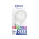 Bec LED Gelux E27 19W 2452 lumen, gömb alakú a65, hideg fény